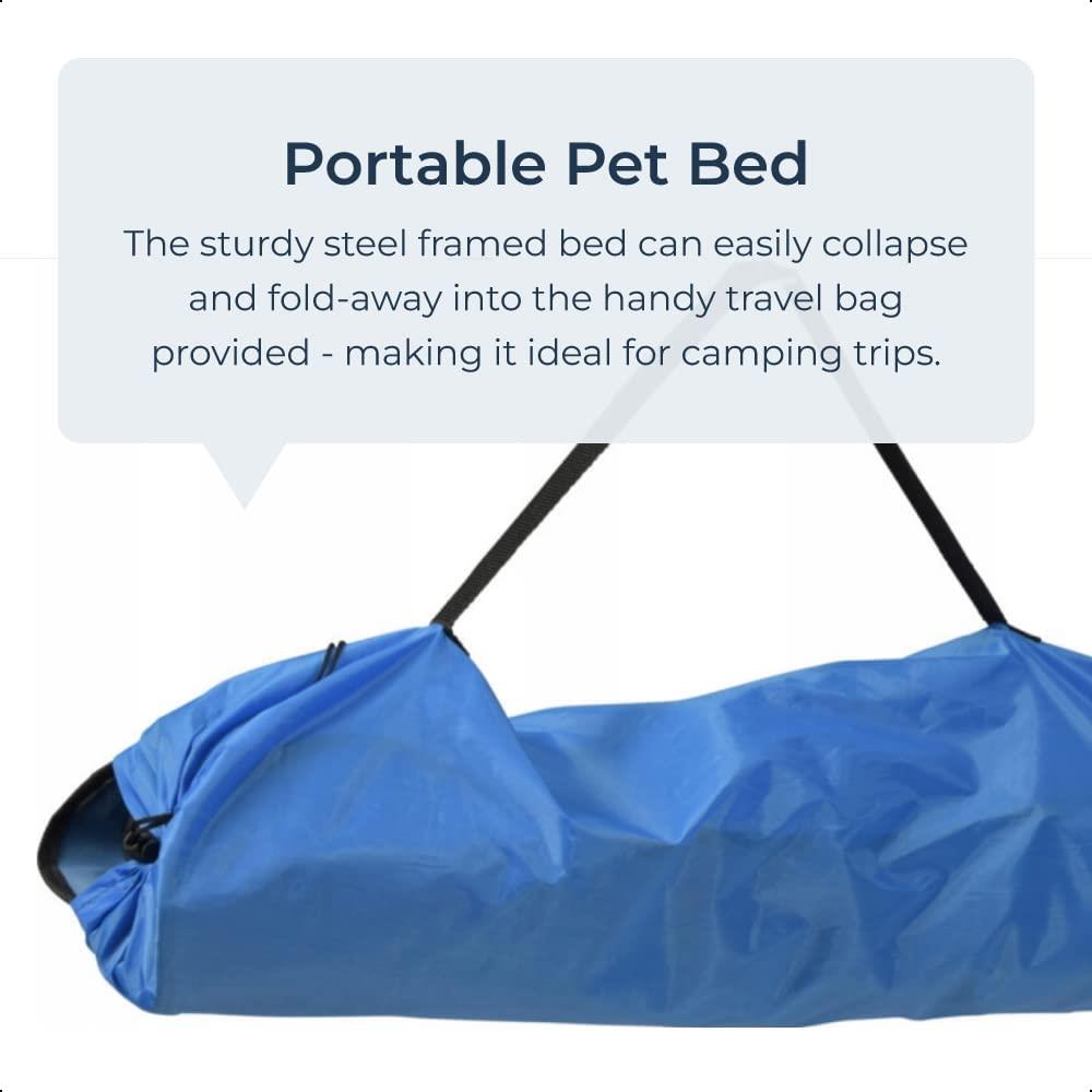 Portable Raised Dog Bed Orthopaedic Camping