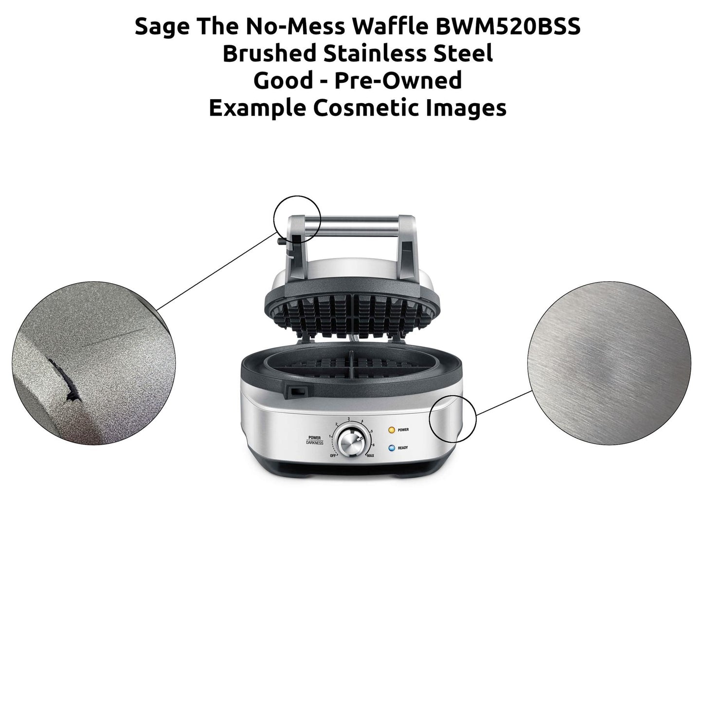 Sage The No-Mess Waffle BWM520 Waffle Maker