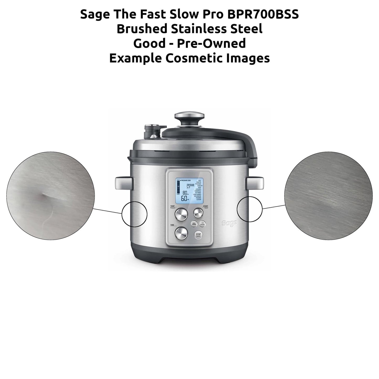 Sage The Fast Slow Pro BPR700 Multi Cooker