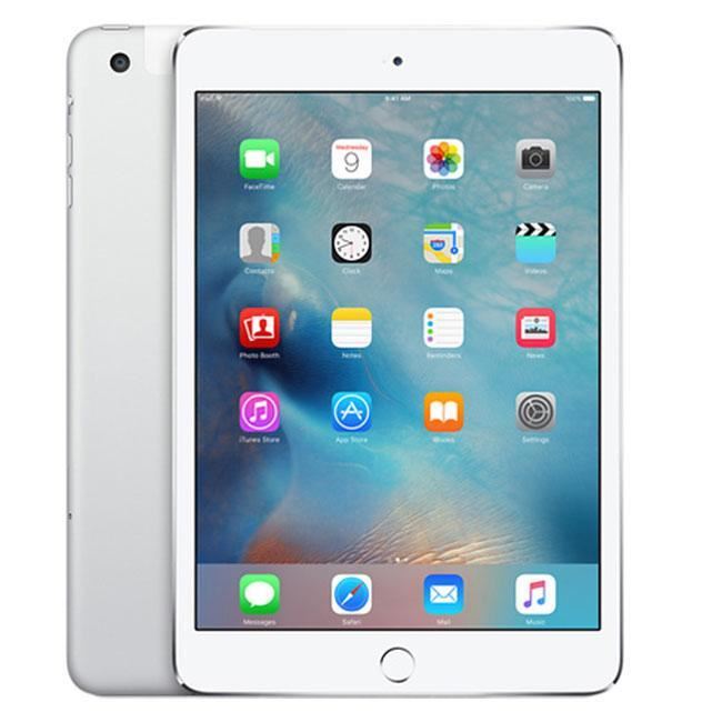 Apple iPad Mini 4 Wi-Fi + 4G Tablet Unlocked 16-32-64-128GB