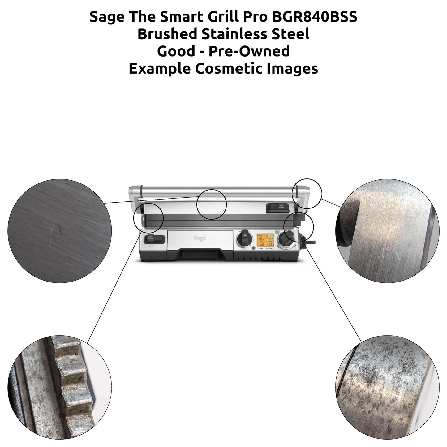 Sage The Smart Grill Pro BGR840 Electric Grill