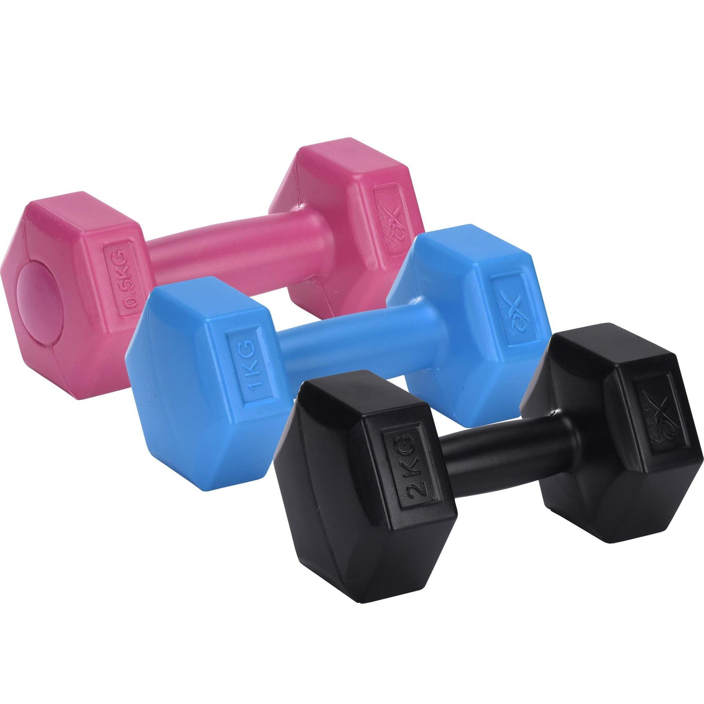 XQ Max Dumbbell Set Exercise Health Fitness 0.5kg 1kg 2kg