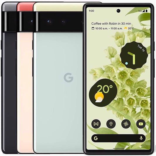 Google Pixel 6 5G Smartphone Unlocked 6.4" Android 128-256GB