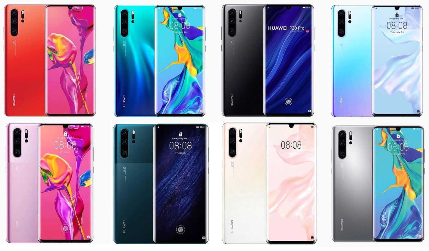 Huawei P30 Pro 4G Smartphone Unlocked 128-256-512GB