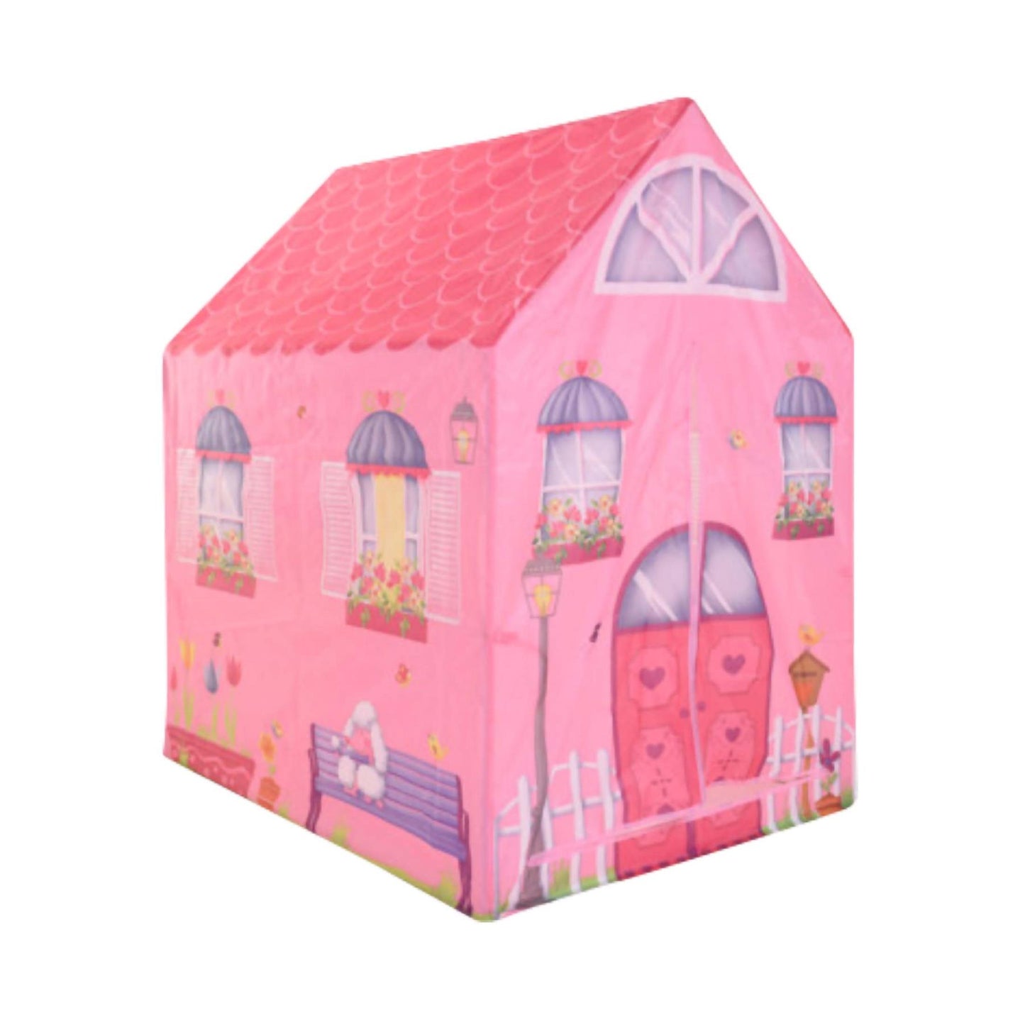 Kids Play Tent Princess Pink Pop Up Tents Indoor Dress Up