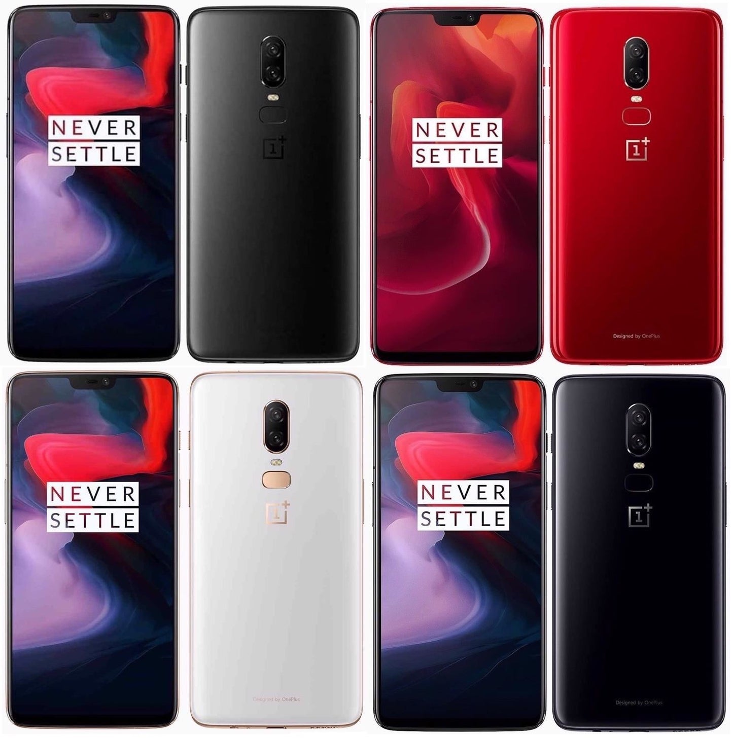 OnePlus 6 4G Smartphone Unlocked 6.28" Android 64-128-256GB