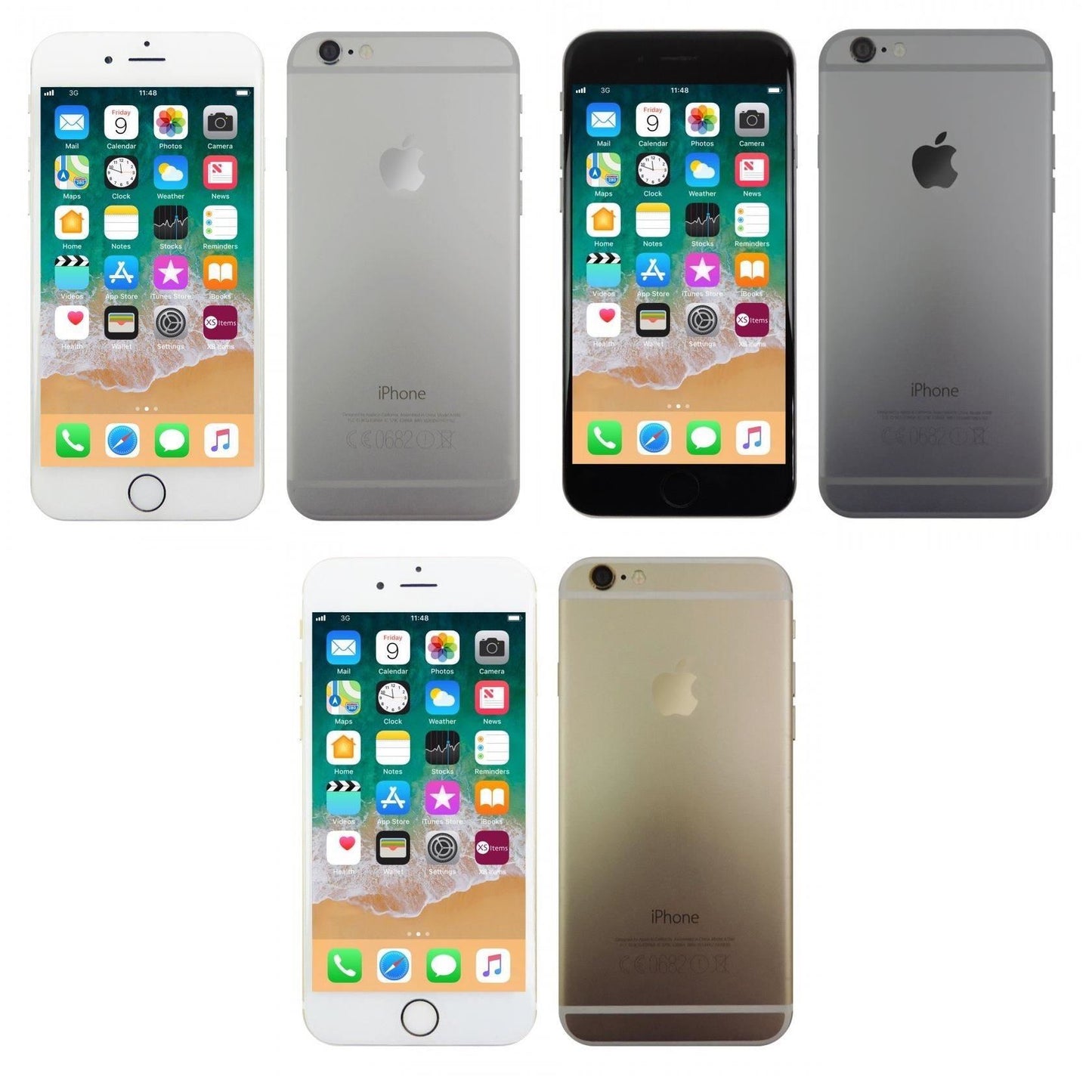 Apple iPhone 6 4G Smartphone Unlocked 16-32-64-128GB