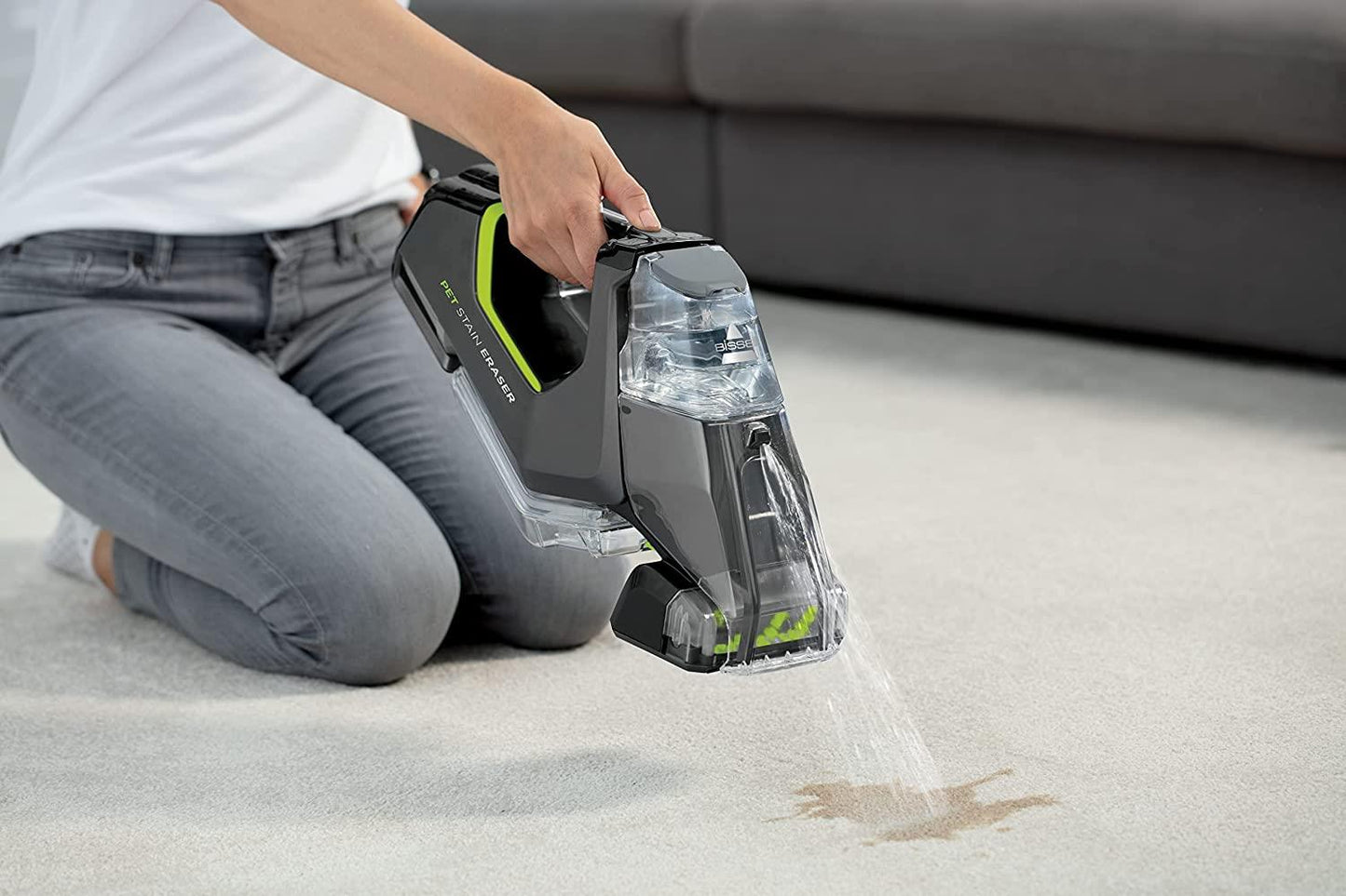 Bissell Pet Stain Eraser 2982E Cordless Carpet Cleaner