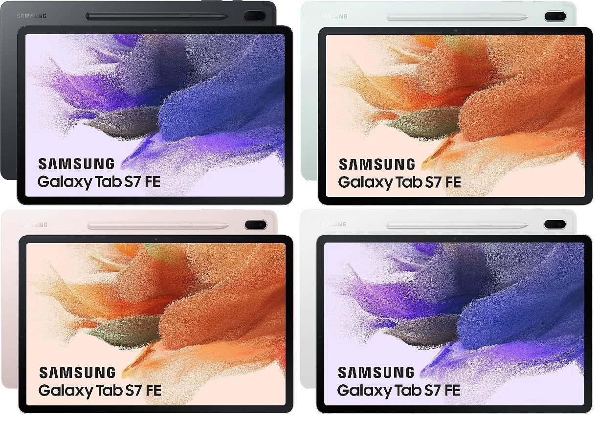 Samsung Galaxy Tab S7 FE Wi-Fi Tablet Android 64-128-256GB