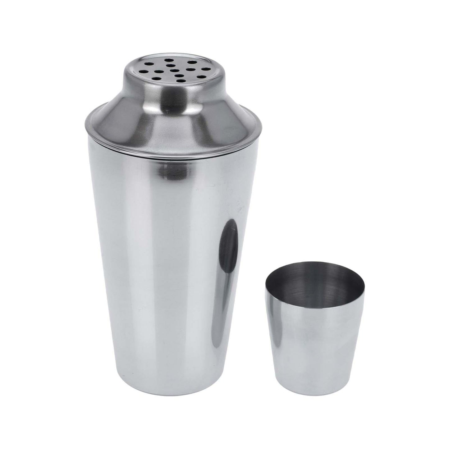 Steel Manhattan Cocktail Shaker Strainer Mixology