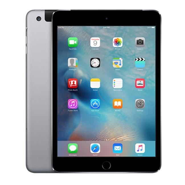 Apple iPad Mini 4 Wi-Fi + 4G Tablet Unlocked 16-32-64-128GB