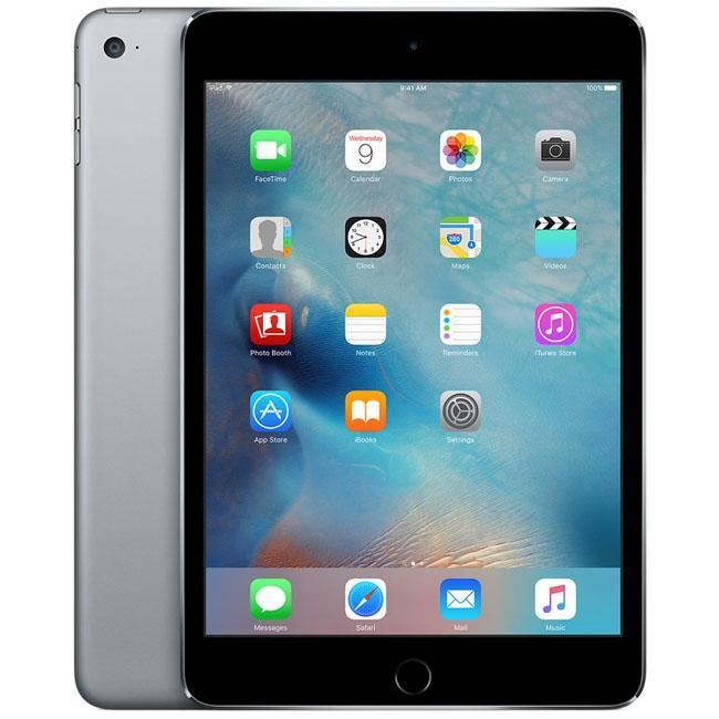 Apple iPad Mini 4 Wi-Fi Tablet 7.9" iOS 16-32-64-128GB