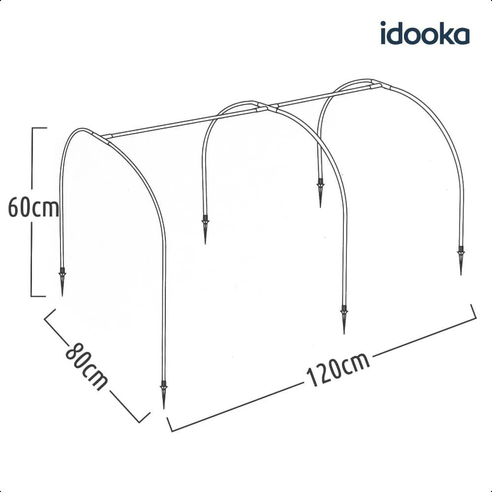 Polytunnel Pop Up Greenhouse PVC Garden Plant Covers Grow