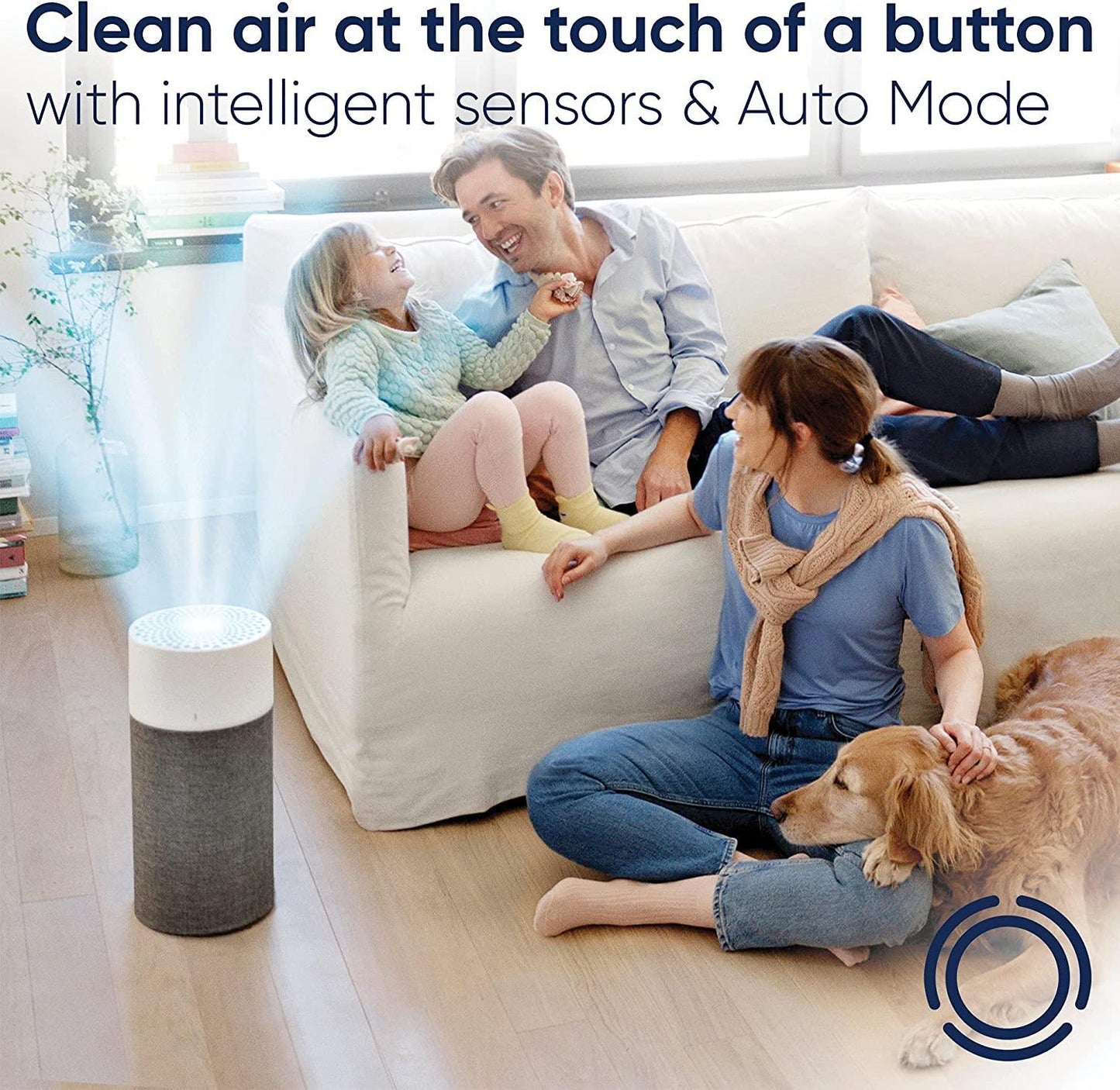 Blueair Blue 3410 Air Purifier HEPA Clean Air Environment