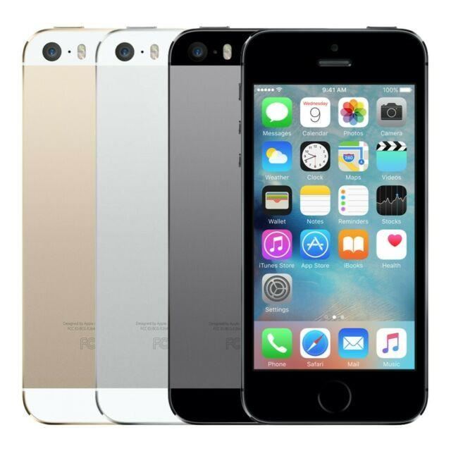 Apple iPhone 5s 4G Smartphone Unlocked 4" iOS 16-32-64GB